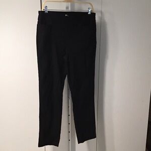 Kim Rogers Black Straight Leg Tummy Control Pants